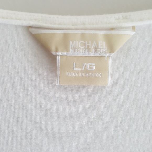 Michael Kors cream color soft top. - Picture 4 of 7